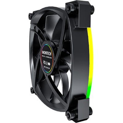Кулер до корпусу MONTECH AX120 PWM BLACK