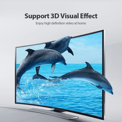 Кабель мультимедійний HDMI M to HDMI M 1.0m black Vention (AAIBF)