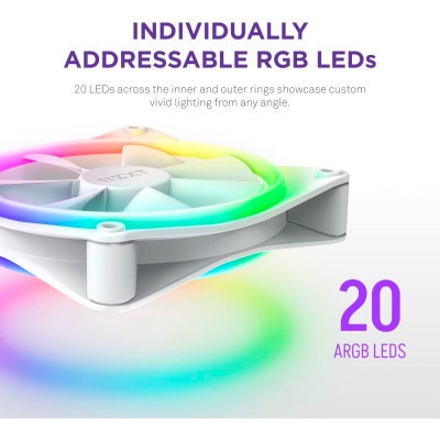 Кулер до корпусу NZXT F120RGB Duo (RF-D12SF-W1)