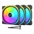Кулер до корпусу PcCooler EF 120 ARGB BK 3 IN 1 Black