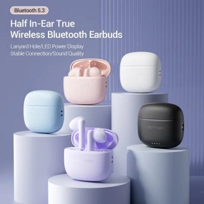 Навушники Vention Elf Earbuds E03 Black (NBHB0)