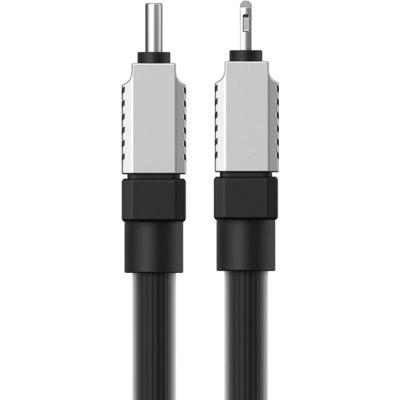 Дата кабель USB-C to Lightning 1.0m CoolPlay Fast Charging 20W black Baseus (CAKW000001)