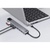 Концентратор Media-Tech USB-C 8-in-1 HDMI 4K/2xUSB-A/2xUSB-C/RJ45/SD/TF/PD 100W USB3.1 (MT5046)