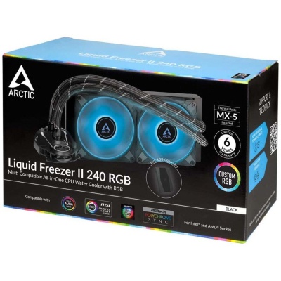 Система водного охлаждения Arctic Liquid Freezer II 240 RGB (ACFRE00099A)