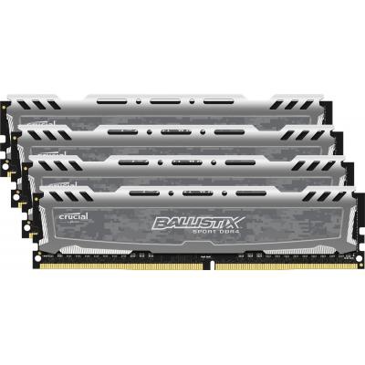 Модуль памяти для компьютера DDR4 32GB (4x8GB) 2400 MHz Ballistix Sport MICRON (BLS4C8G4D240FSB)