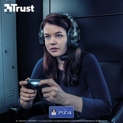 Наушники Trust GXT 488 Forze-G for PS4 Grey (23531)