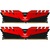 Модуль памяти для компьютера DDR4 16GB (2x8GB) 3000 MHz T-Force Dark Red Team (TDRED416G3000HC16CDC01)