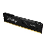 Модуль пам'яті для комп'ютера DDR4 8GB 2666 MHz Fury Beast Black Kingston Fury (ex.HyperX) (KF426C16BB/8)