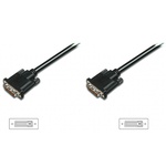 Кабель мультимедійний DVI to DVI 24+1pin, 2.0m Digitus (AK-320108-020-S)