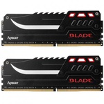 Модуль памяти для компьютера DDR4 32GB (2x16GB) 3000 MHz Blade Fire-Red Apacer (EK.32GAZ.GJDK2)