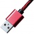 Дата кабель Grand-X USB - micro USB, Cu, 1.5A, Red/Blac, 1m (FM05RB)