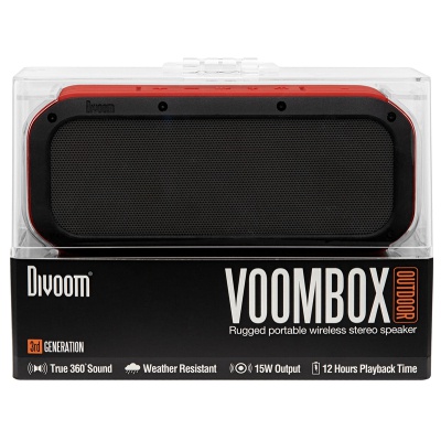 Акустична система Divoom Voombox-outdoor (3gen) Red (2000029484018)