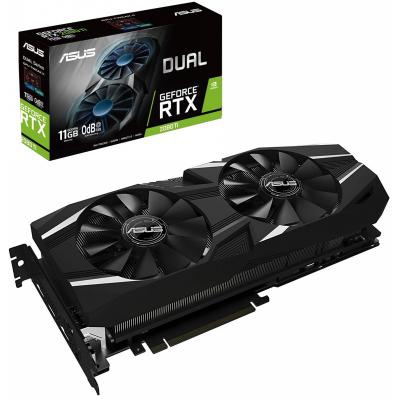 Видеокарта ASUS GeForce RTX2080 Ti 11Gb DUAL (DUAL-RTX2080TI-11G)