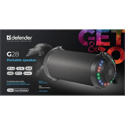 Акустическая система Defender G28 Bluetooth Black (65128)