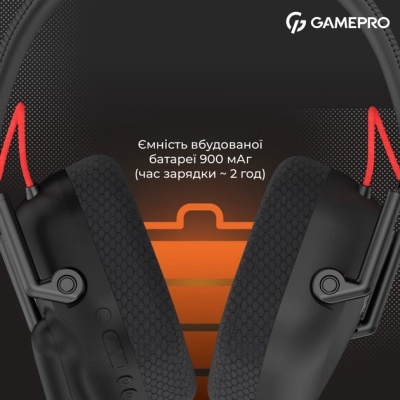 Навушники GamePro Genesis Mercury Pro 3-Mode Black (HSW120B)