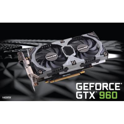 Видеокарта Inno3D GeForce GTX960 4096Mb HerculeZ X2L OC (N96L-1DDV-M5CNX)