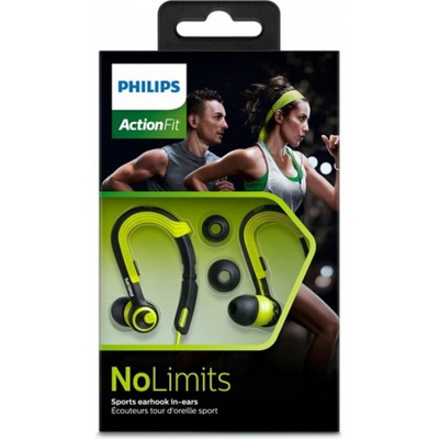 Наушники PHILIPS SHQ3400 ActionFit Carbon lime (SHQ3400CL/00)