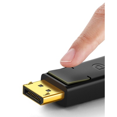 Кабель мультимедійний DisplayPort M to DisplayPort M 1.0m DP102 black UGREEN (10244)