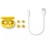 Навушники Philips TAT1207 True Wireless IPX4 Yellow (TAT1207YL/00)