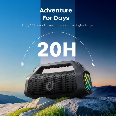 Акустична система Anker SoundСore Boom 2 Pro Black (A3134A11)