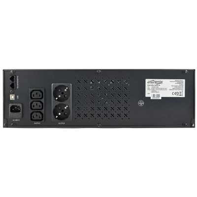 Пристрій безперебійного живлення EnerGenie UPS-RACK-1200 1200VA (UPS-RACK-1200)