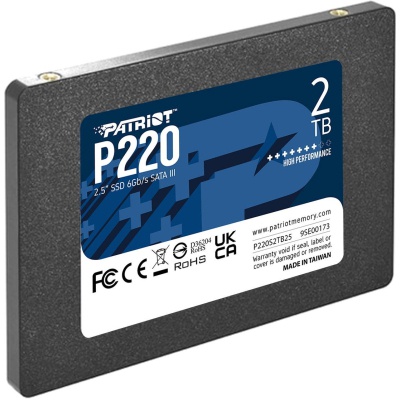 Накопичувач SSD 2.5' 2TB P220 Patriot (P220S2TB25)