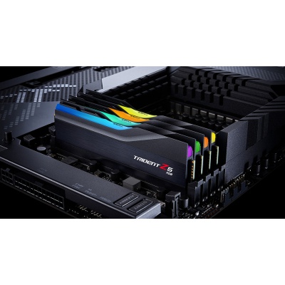 Модуль пам'яті для комп'ютера DDR5 32GB (2x16GB) 7600 MHz Trident Z5 RGB G.Skill (F5-7600J3646G16GX2-TZ5RK)