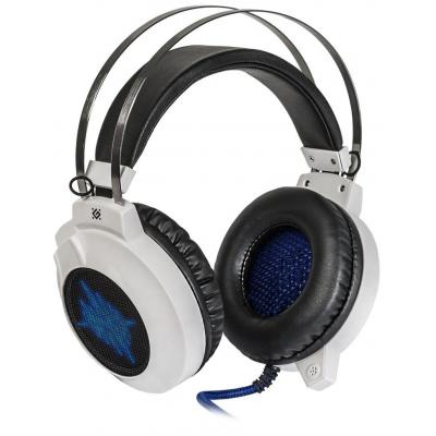 Наушники Defender Icefall G-510D White-Blue (64510)