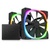 Кулер для корпуса NZXT AER RGB 2 - Twin Starter Pack - Black (HF-2814C-DB)