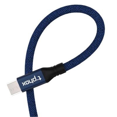 Дата кабель USB 2.0 AM to Micro 5P 1.2m Speed T-M810 Blue T-Phox (T-M810 Blue)