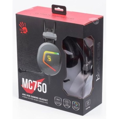 Навушники A4Tech Bloody MC750 Grey