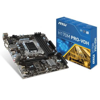 Материнская плата MSI H170M PRO-VDH