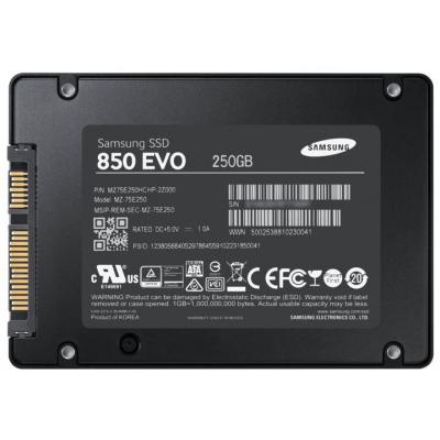 Накопитель SSD 2.5' 250GB Samsung (MZ-75E250Z)