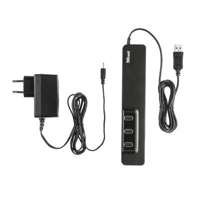 Концентратор Trust Oila 10 Port USB 2.0 - black (20575_TRUST)