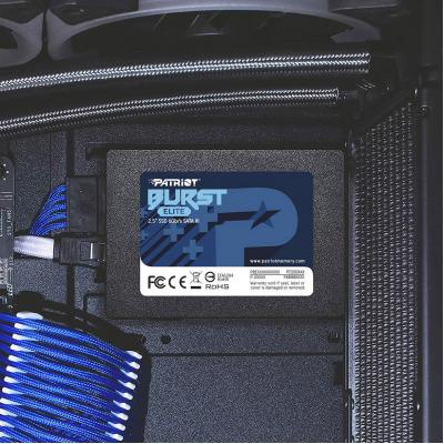 Накопичувач SSD 2.5' 480GB Burst Elite Patriot (PBE480GS25SSDR)