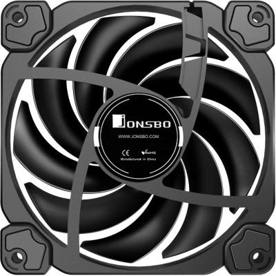 Кулер до корпусу JONSBO HF120 Black