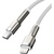 Дата кабель USB-C to Lightning 1.0m Cafule Metal PD 20W white Baseus (CATLJK-A02)