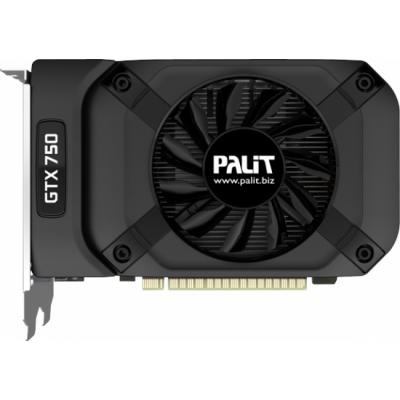 Видеокарта PALIT GeForce GTX750 1024Mb STORMX OC (NE5X750S1301-1073F)