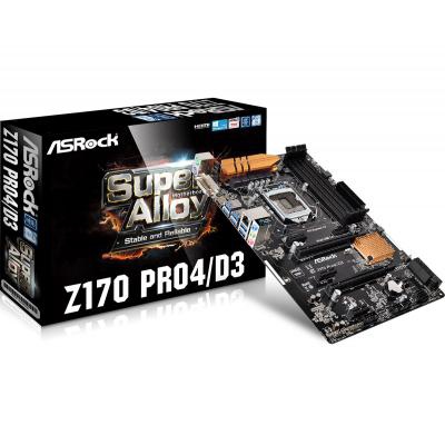 Материнская плата ASRock Z170 Pro4/D3
