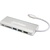 Концентратор Intracom USB3.1 Type-C to HDMI/USB 3.0x2/RJ45/SD/PD 60W Hub 7-in-1 Manhattan (152075)