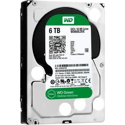 Жесткий диск 3.5' 6TB Western Digital (# WD60EZRX-FR #)