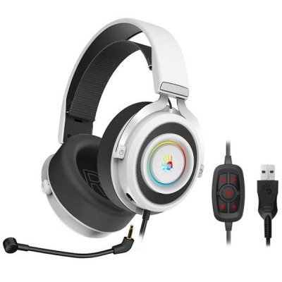 Наушники A4Tech Bloody G535 Black+White