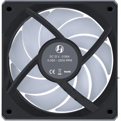 Кулер до корпусу Lian Li Uni Fan CL WIRELESS 120-3, Black (G99.12CL1W3B.00)