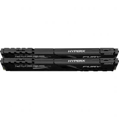 Модуль памяти для компьютера DDR4 32GB (2x16GB) 2666 MHz Fury Black Kingston Fury (ex.HyperX) (HX426C16FB4K2/32)