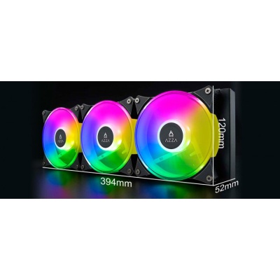 Система рідинного охолодження Azza Blizzard SP 360 (LCAZ-360R-ARGB SP)