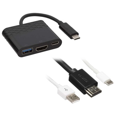 Переходник Type-C to HDMI/USB 3.0/Type-C Kit (CHDMIUSBADP)