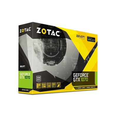 Видеокарта ZOTAC GeForce GTX1070 8192Mb AMP Edition (ZT-P10700C-10P)