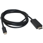 Кабель мультимедійний USB-C to HDMI M 1.8m black Patron (CAB-PN-TYPC-HDMI-1.8)
