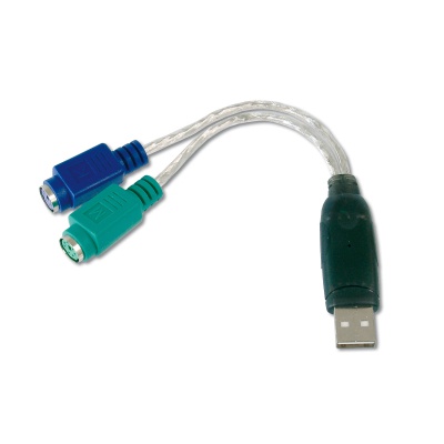 Перехідник USB AM to PS/2 Digitus (DA-70118)
