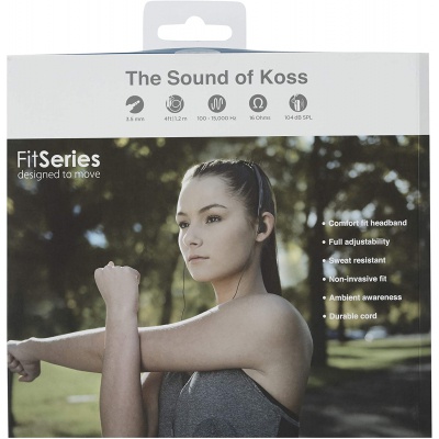 Наушники Koss KPH14K Fitness Black (189014.101)